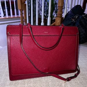 Furla Convertible Leather Tote